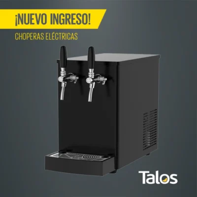 Enfriador de Mostrador 2 Salidas (con compresor de aire)